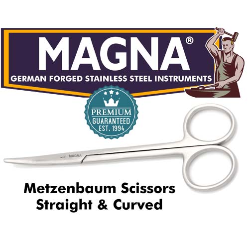 Metzenbaum Scissors Curved - 18cm 7